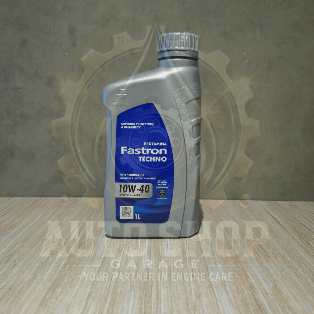 Pertamina Fastron Techno SN/CF 10w-40 1 Liter - Oli Mobil Original