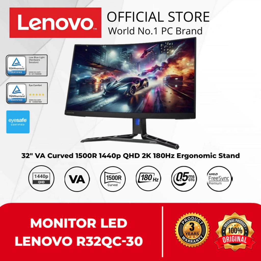 LENOVO LEGION MONITOR R32QC-30 31.5" QHD CURVE QHD 180HZ