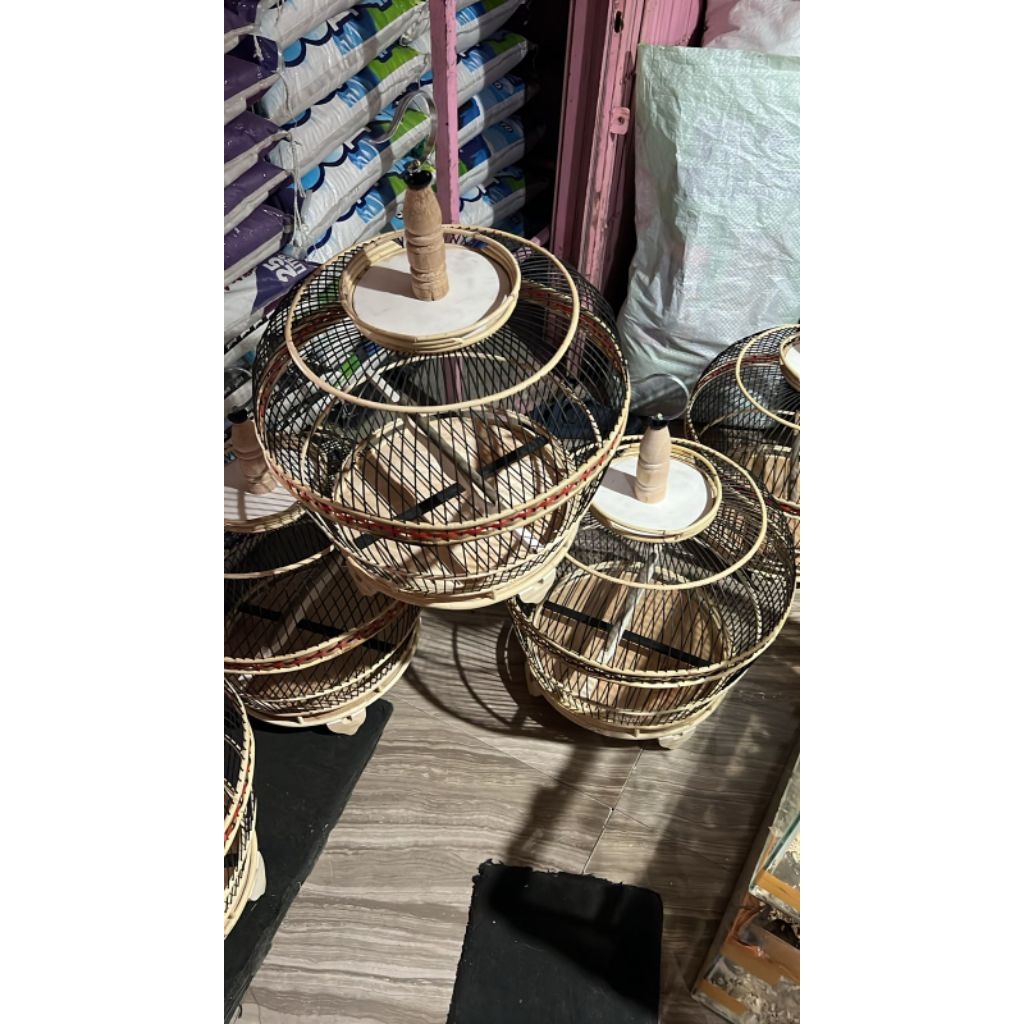 sangkar burung derkuku murah ready