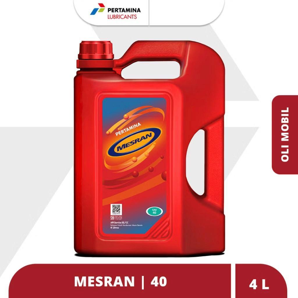 Oli Mesran 40 | 4 Liter | Oli Original Pertamina