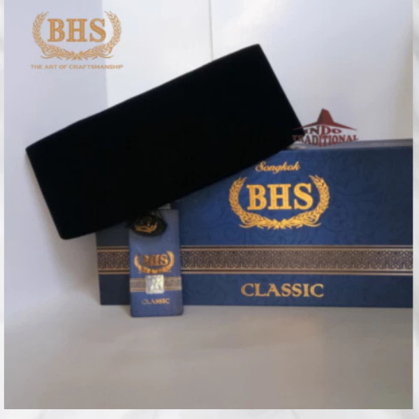 ASLI BHS Peci BHS Songkok Hitam ac Tinggi 8 9 dan10-Peci Bhs Classic