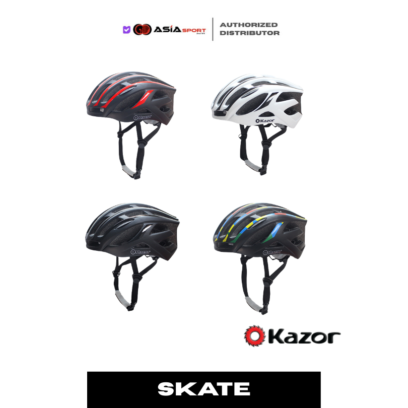 KAZOR Helmet Bike KHS-183 + Box | Helmet Sepeda | Helm Sepeda