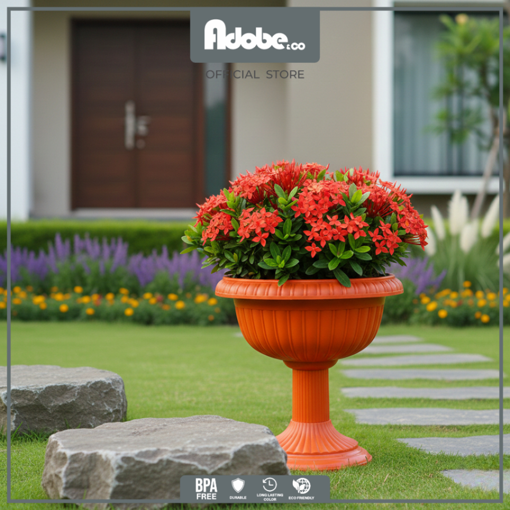 POT BUNGA KAKI LOTUS 45 TINGGI - Adobe&Co