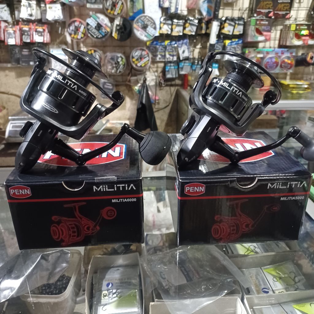 Reel Penn MILITIA 5000 6000 | Gulungan Pancing
