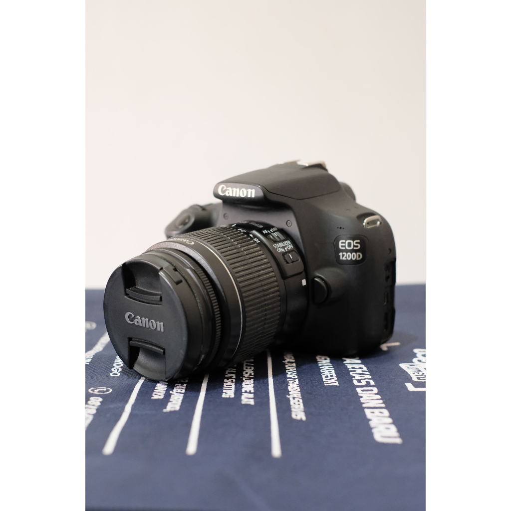 KAMERA MURAH CANON EOS 1200D KIT HITAM