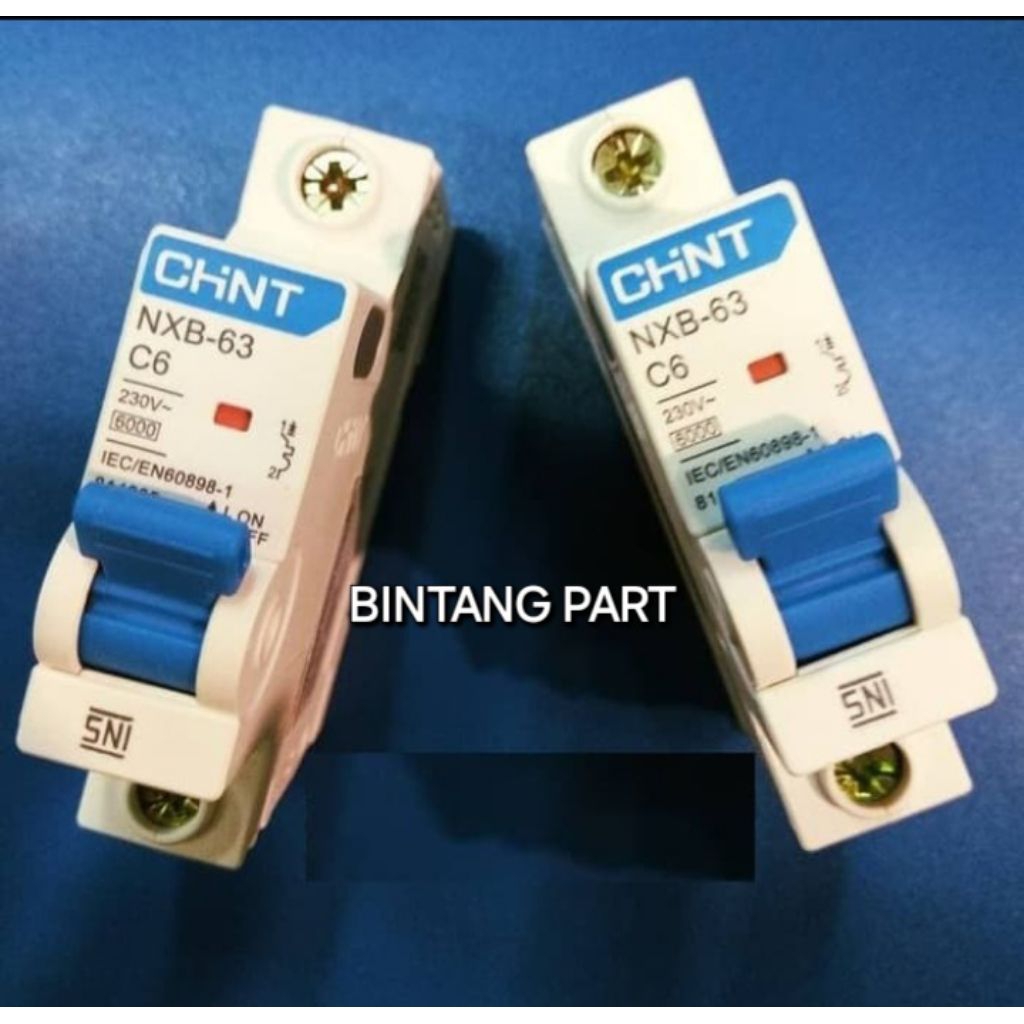 MCB CHINT NXB-63 6a, 10a, 16a, 10a