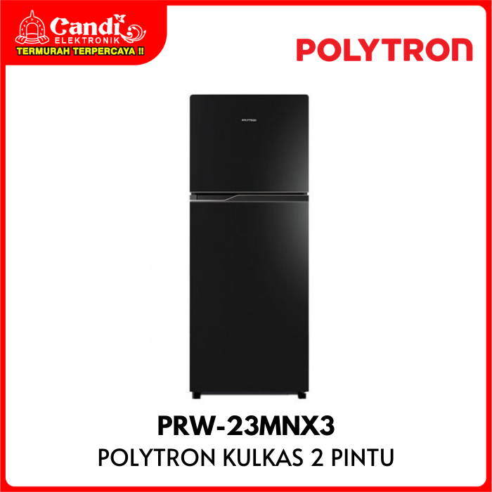 POLYTRON Kulkas 2 Pintu 220 Liter Belleza PRW-23MNX3