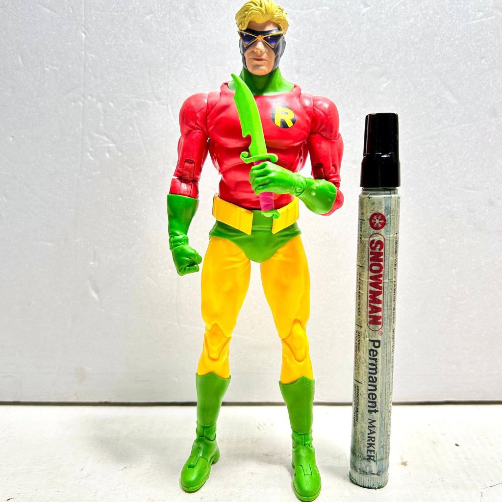 mainan action figure Mcfarlane dc multiverse robin McFarlane Toys DC Direct Robin of Earth-2 7in act