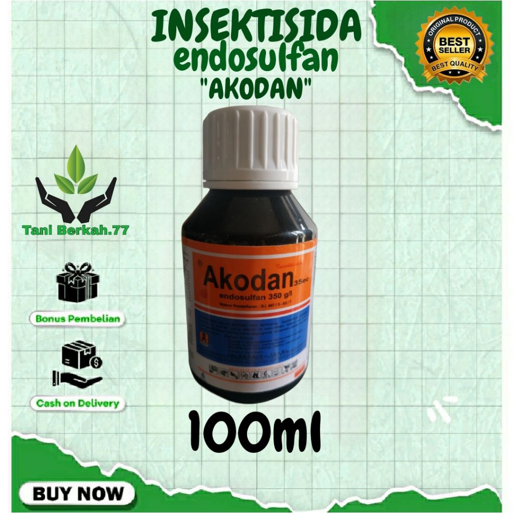 Insektisida Akodan Endosulfan Kemasan 100Ml Obat Pembasmi Hama Gulma