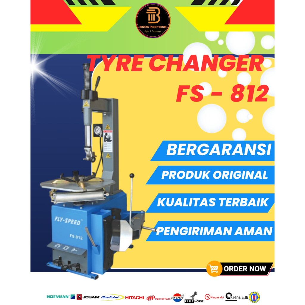 Tyre Changer Fly Speed FS 812 Alat Bongkar Pasang Ban