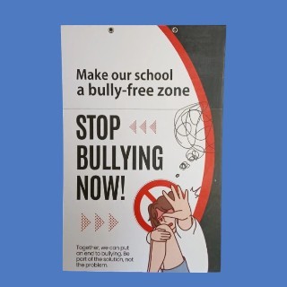 Poster Stop Bullying Now, Edukasi Sekolah Bebas dari Bullying, Poster Stop Perundungan