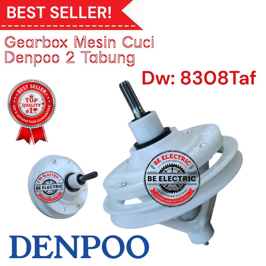 DW8308 TAF GIRBOX GEARBOX MESIN CUCI DENPOO 2 TABUNG GIGI 10 DW8308TAF