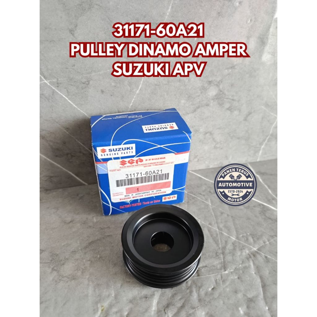 POLY PULLEY POLI ALTERNATOR DINAMO AMPER AMPERE SUZUKI APV ORI 31171-60A21