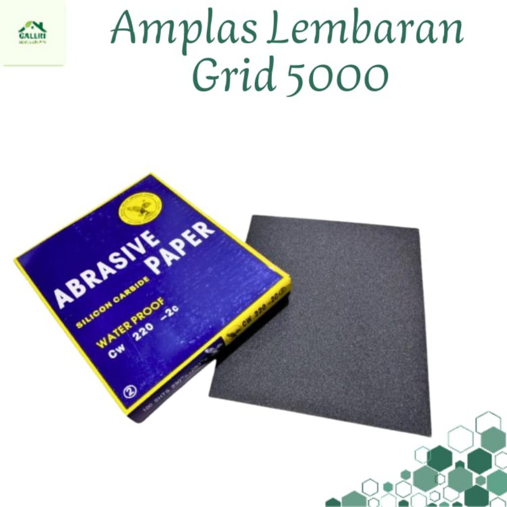 Amplas Duco / Abrasive Paper SLG Waterproof #5000 GERMANY STANDARD
