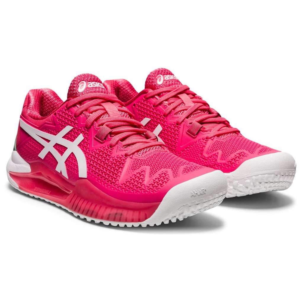 Sepatu Tenis Asics Resolution 8 Pink Cameo OC Asics Pink Resolution 8 Pink Cameo OC Asic Pink Tennis