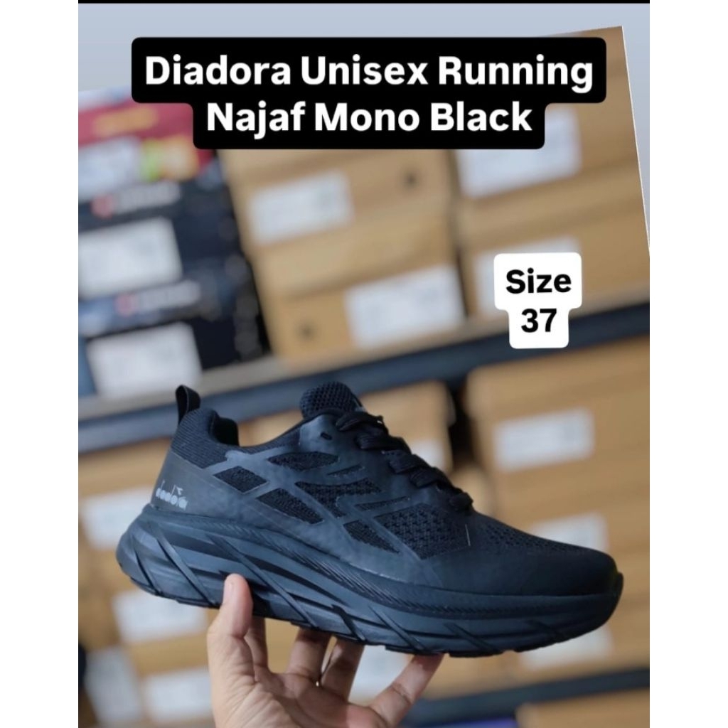 NEW DIADORA RUNNING NAJAF MONO BLACK