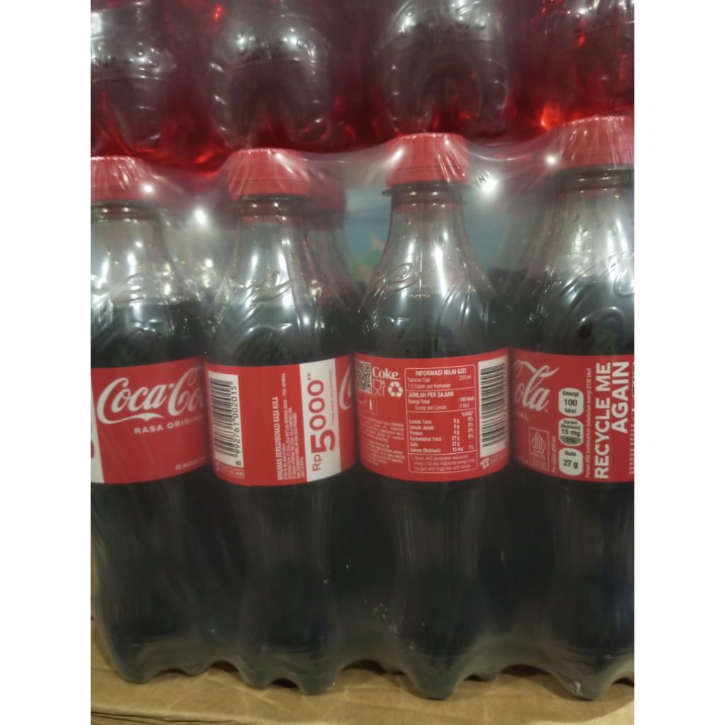 Coca cola fanta sprite 390ml 1 krat isi 12 botol / Coca cola botol fanta botol sprite botol / soda s