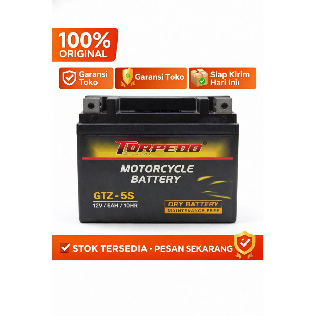 AKI KERING TORPEDO GTZ-5S Beat Vario110 Kharisma Mio Spin Revo Abs