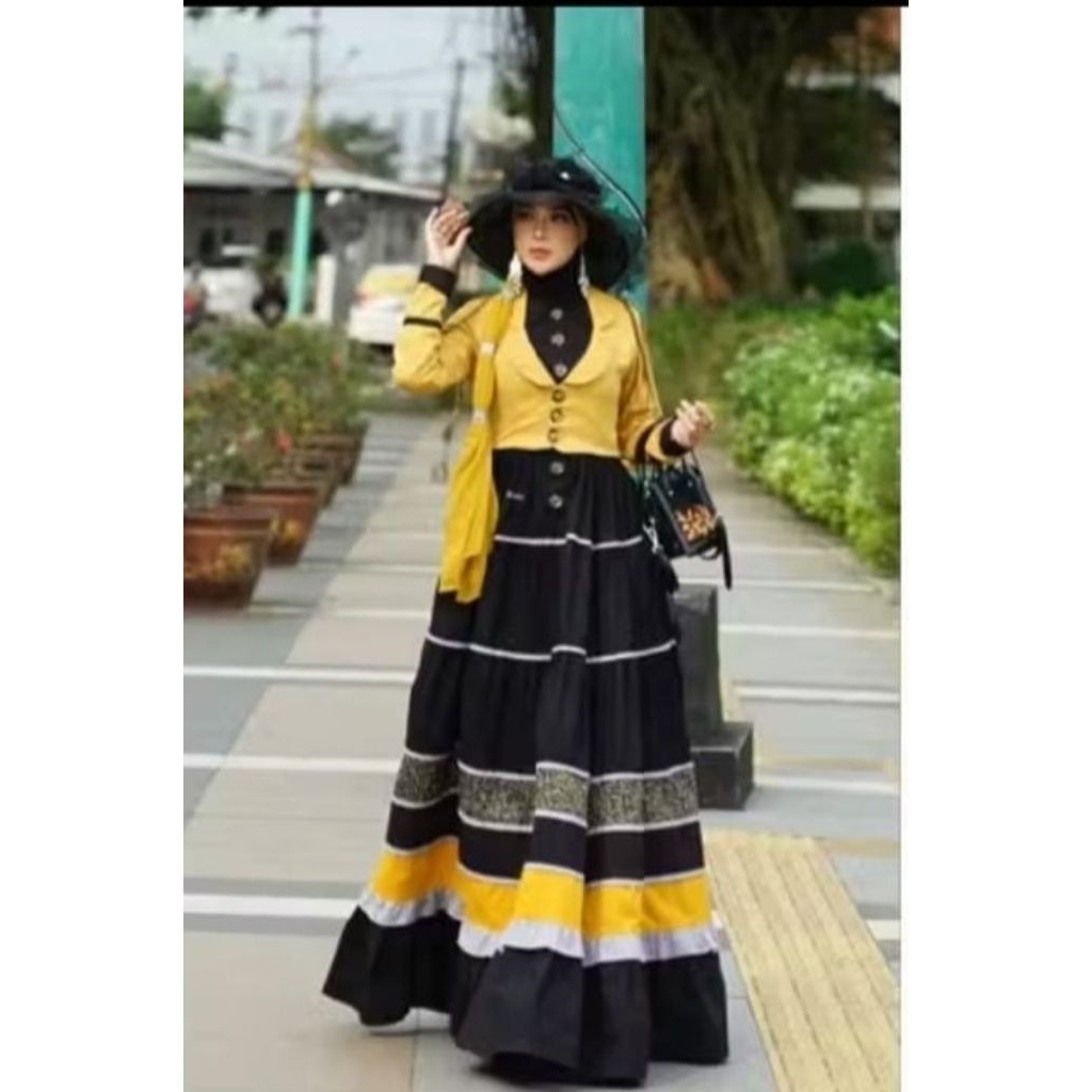 referensi gamis jahitan