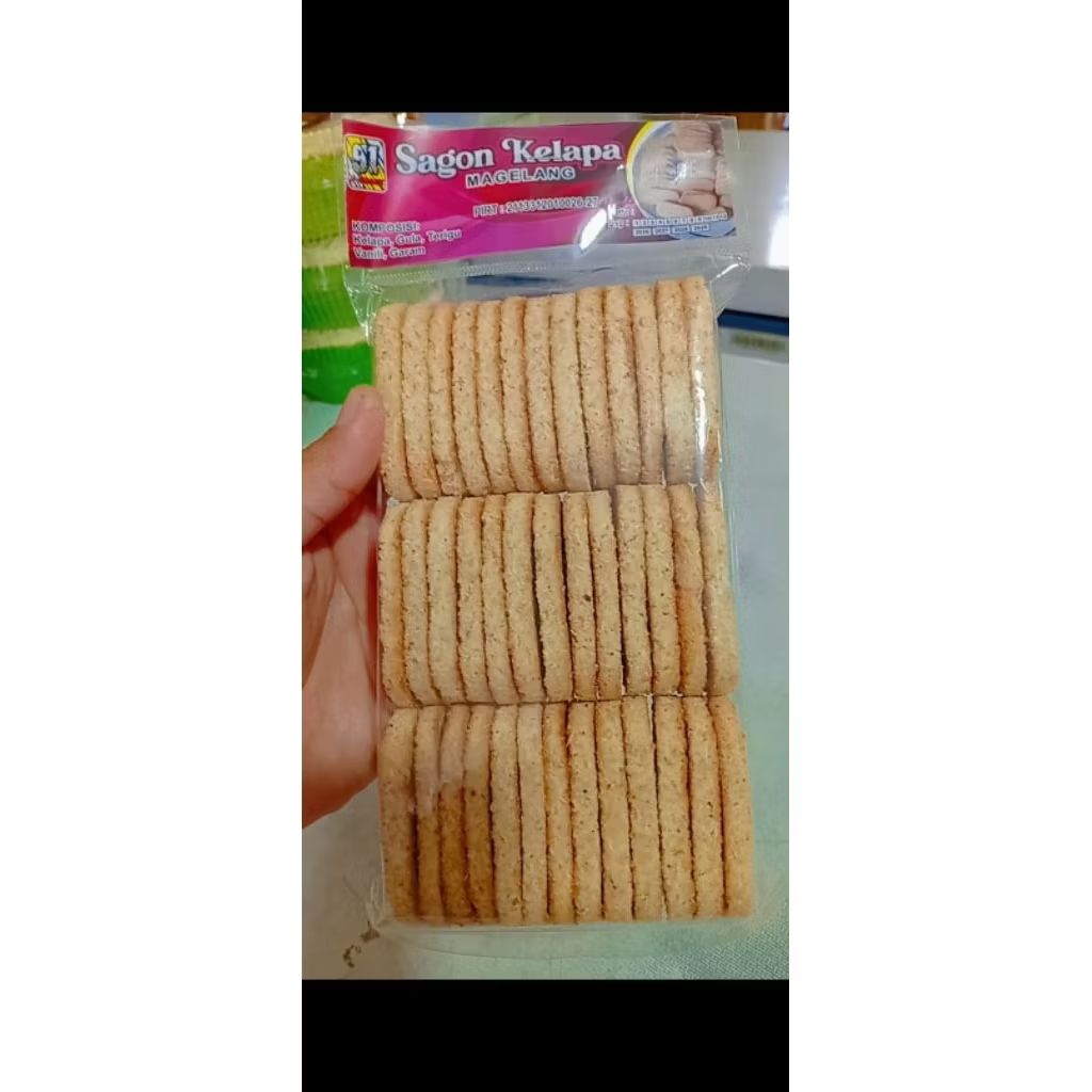 Sagon Kelapa Enak Manis Gurih