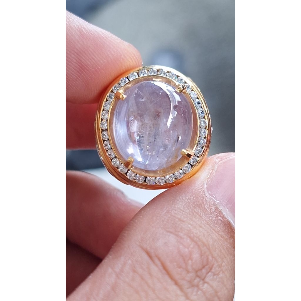 Natural purple sapphire srilanka / Mirah kecubung ceylon