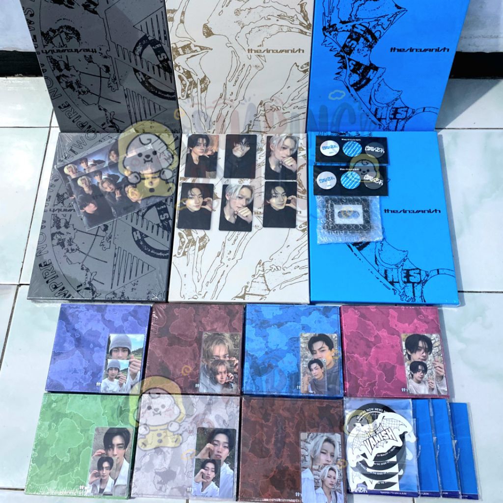 [READY] ALBUM ENHYPEN - 7th Mini Album [THE SIN : VANISH] FUGITIVES WEVERSE SHOWCASE LIVE JUNGWON HE