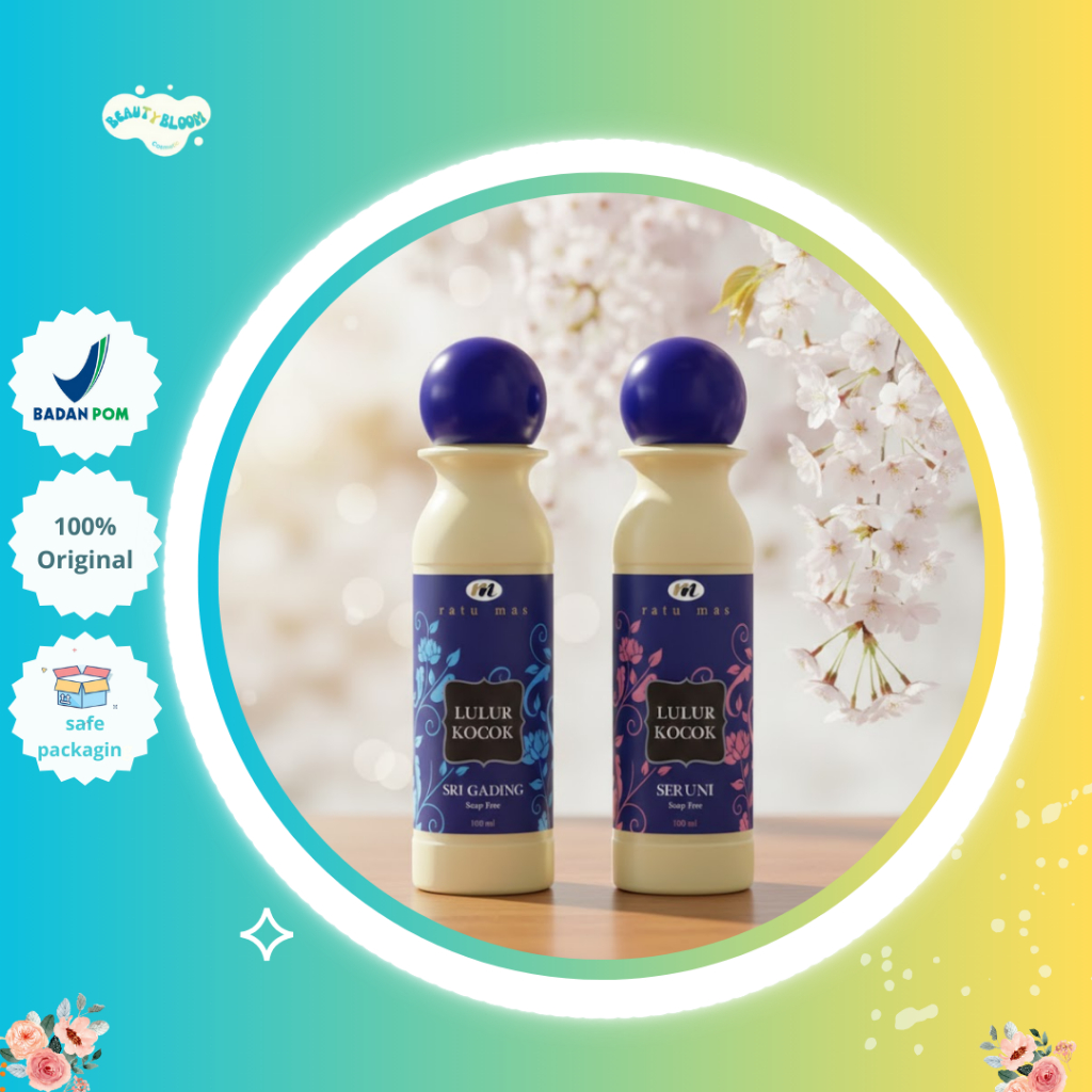 Mustika ratu Ratu Mas LULUR KOCOK SERUNI   SRI GADING 200 ML badan tubuh scrub