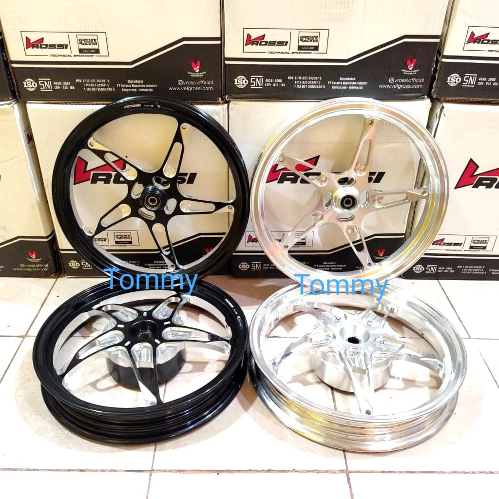 Velg V Rossi Capella Bintang Laut Mio Sporty Smile Soul Xeon Fino Mio J Vrossi Ring 14 185/215x14