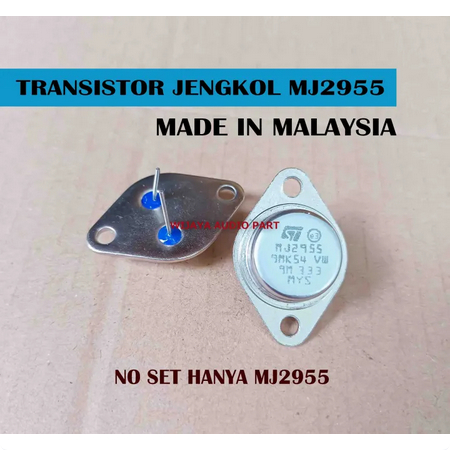NO SET TRANSISTOR JENGKOL MJ2955 ST JENGKOLAN MJ2955 ASMBLY MALAYSIA