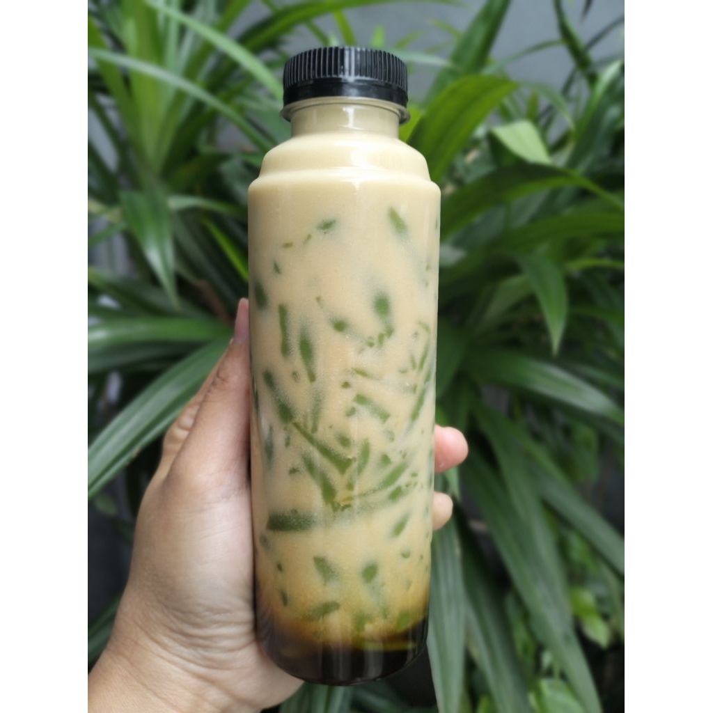 ES CENDOL DAUN SUJI KEMASAN BOTOL 250ML - CENDOL DAUN SUJI - CENDOL BOTOL