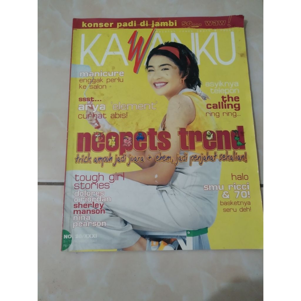 Majalah KAWANKU tahun 2001