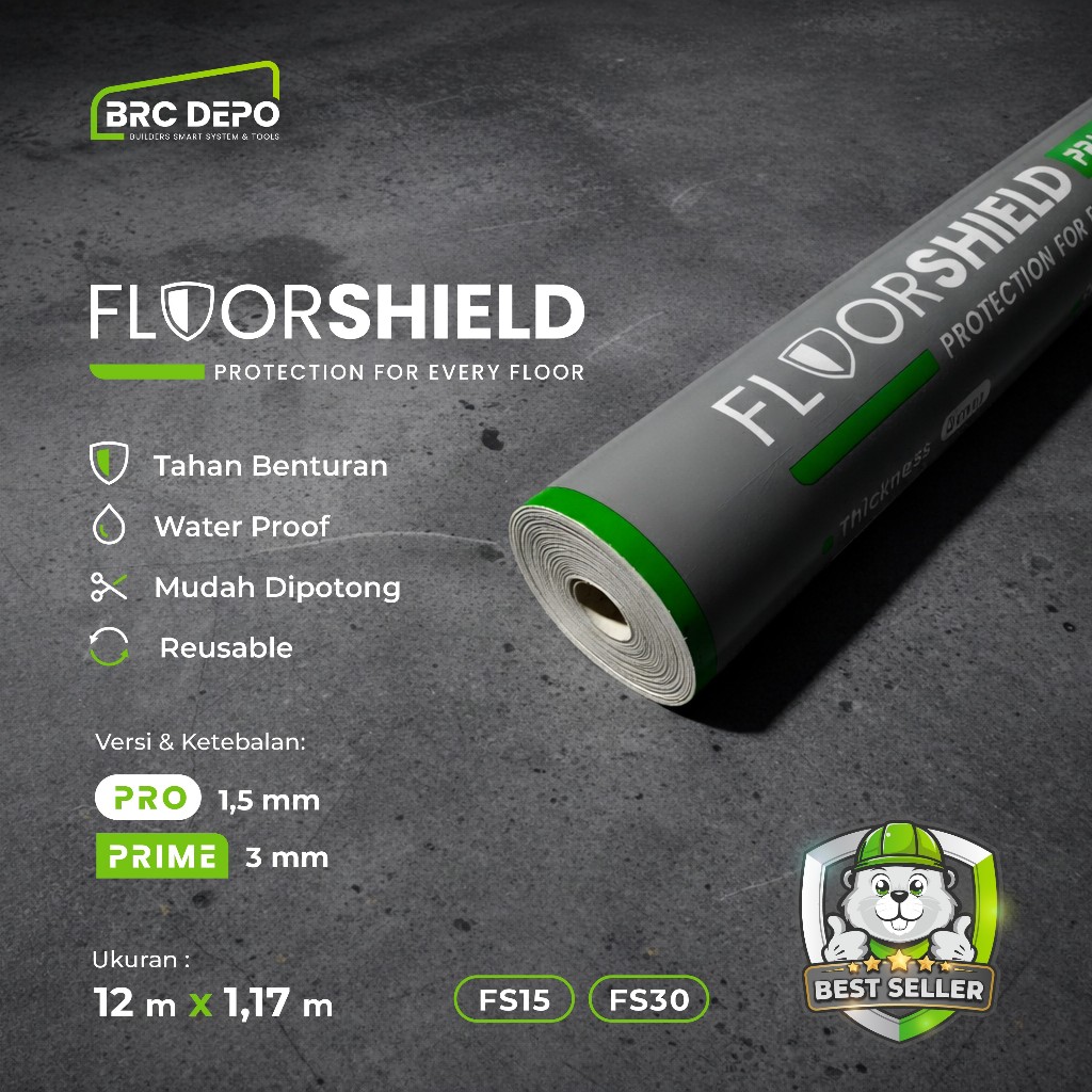 Floorshield Alat Pelindung / Proteksi Lantai FS15 & FS30 - BRC Depo