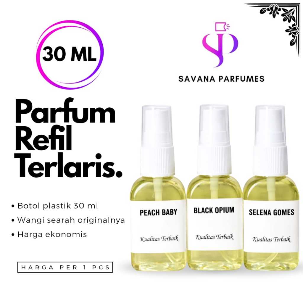 [ 30ML PLASTIK ] PARFUM REFILL PLASTIK 30ML BEST SELLER PRIA WANITA