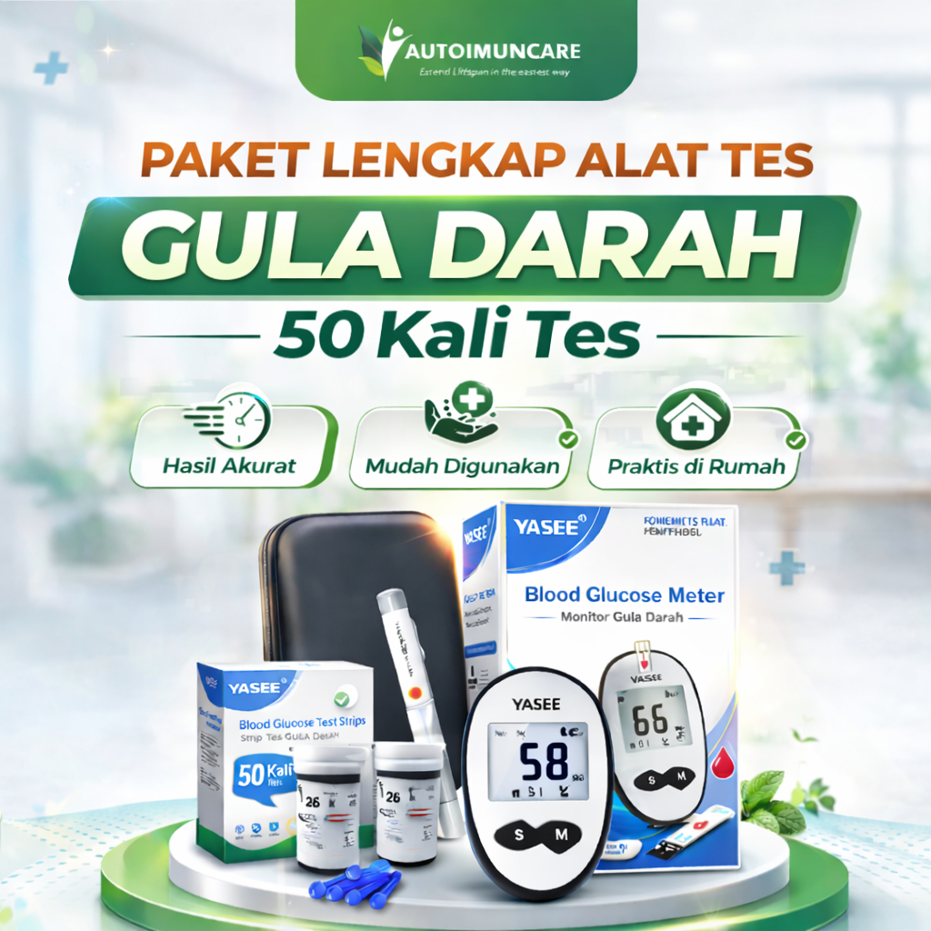 ALAT CEK GULA DARAH LENGKAP  GRATIS OBAT GULA DARAH GCARE - ALAT TES GULA DARAH - OBAT DIABETES