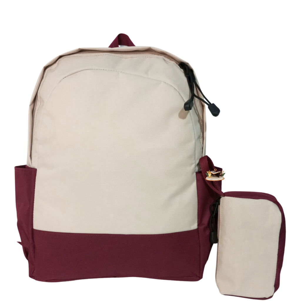 Tas Backpack Anak Sekolah / Ngaji / TK-TPA-SD - Polos