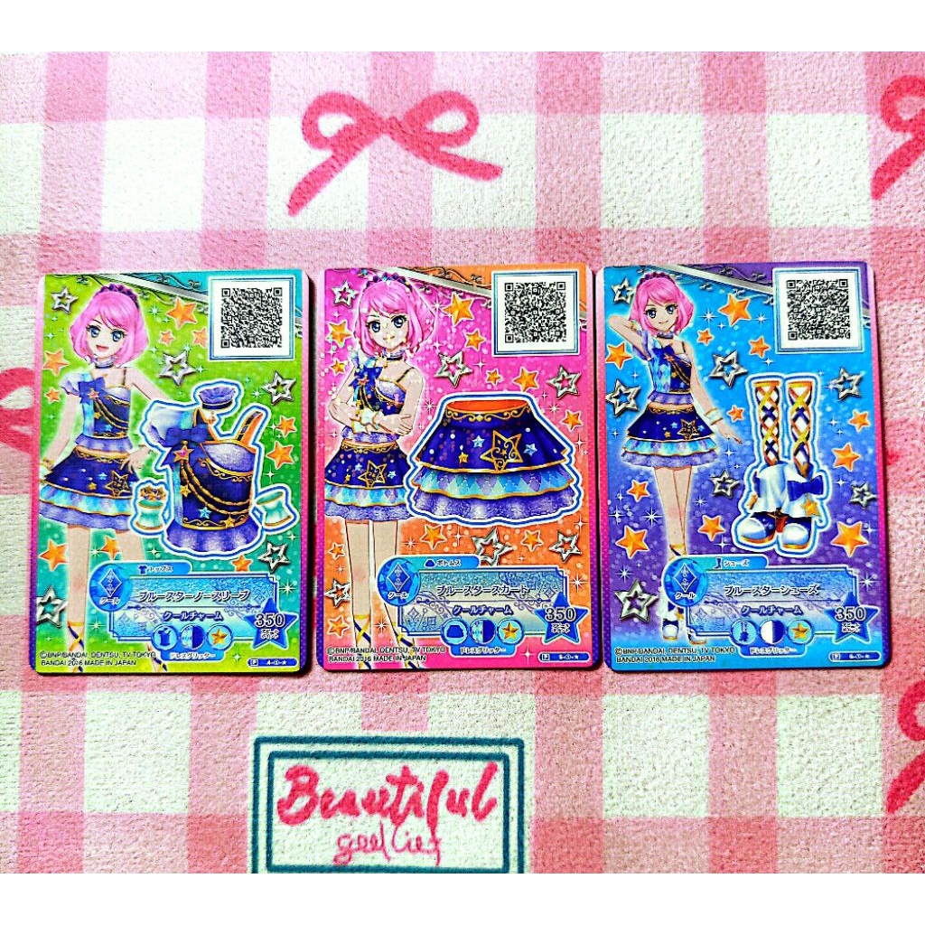 Kartu aikatsu stars stage rola sakuraba Blue Star Coord  [JP VER] [READ DESC]