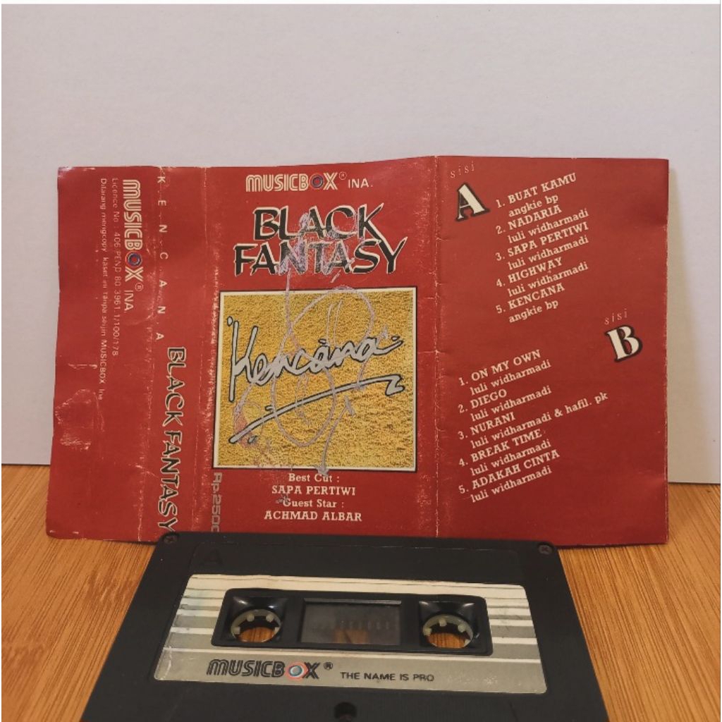 Kaset Black Fantasy - Kencana