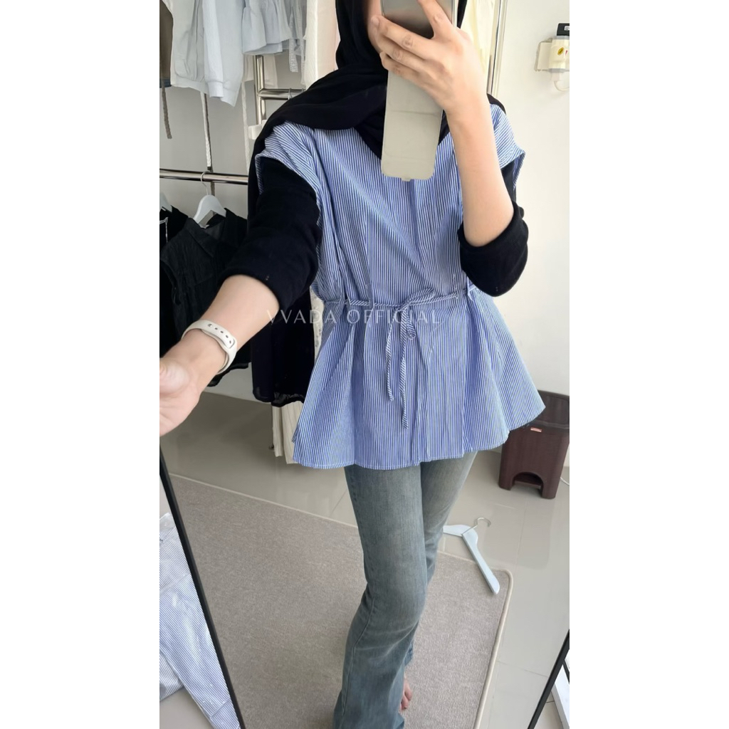 VVADA Vest Import Bangkok Vest stripe