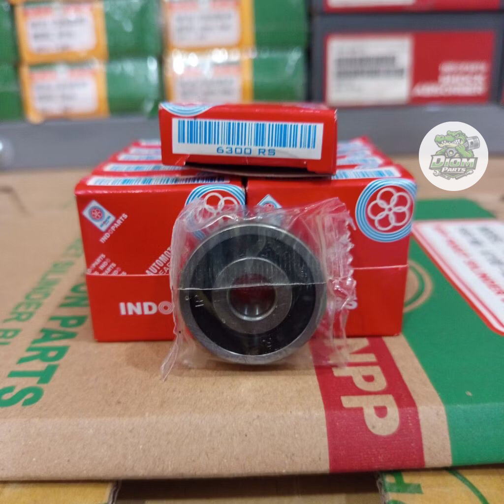 BEARING RODA INDOPART 6300 1RS MIO MIO J M3 SOUL GT FINO AEROX NMAX laher roda