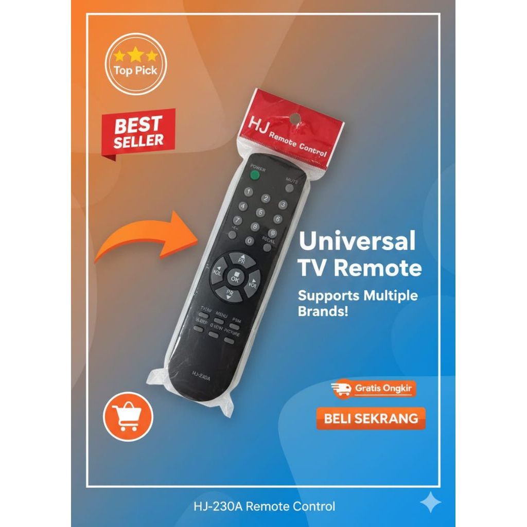 remote tv tabung merk goldstar