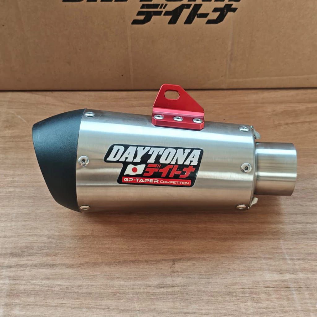 DAYTONA KNALPOT RACING GP-TAPER COMPETITION CBR150R OLD CBR 150 K45 100% ORIGINAL SUARA MANTAP