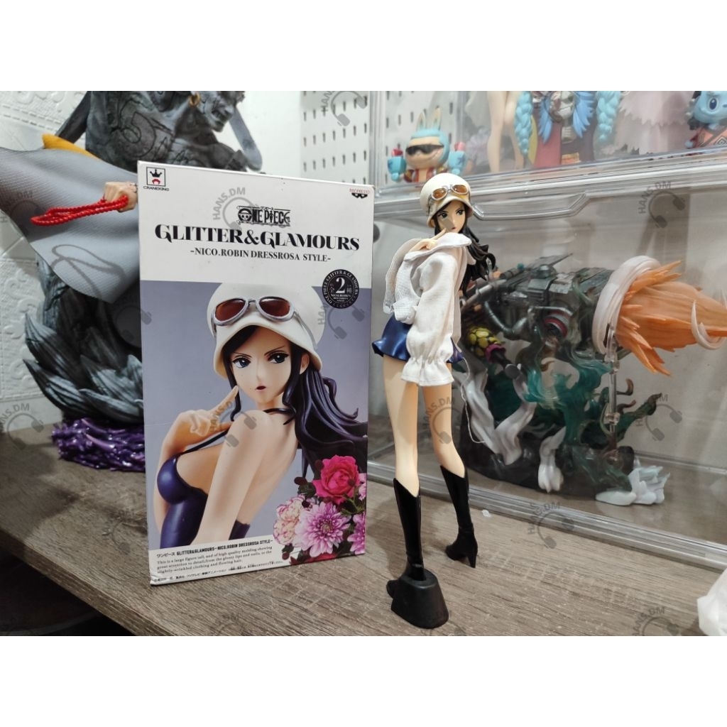 Figure One Piece Nico Robin Dressrosa GNG / G&G Hat Ver - glitter & glamours Nico Robin Dress rosa