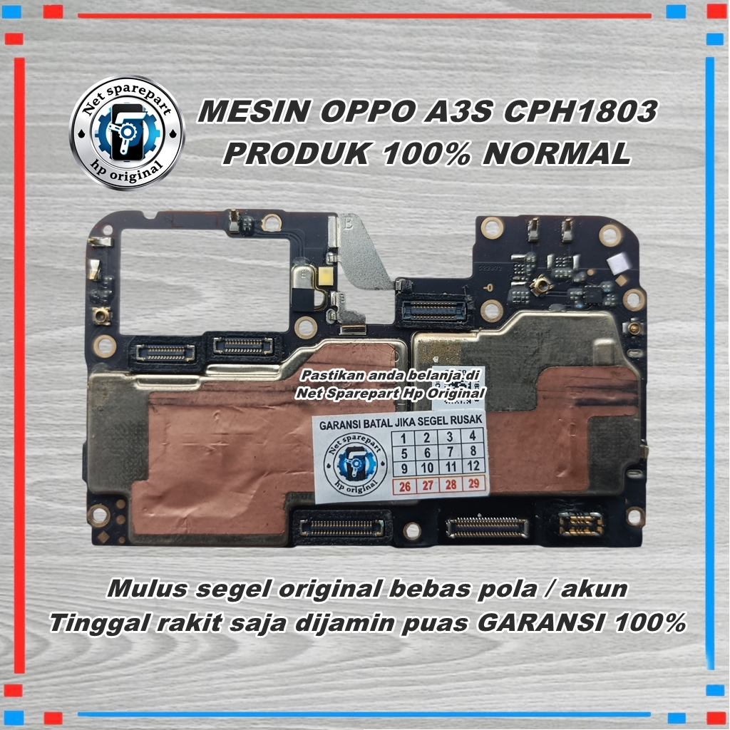 MESIN OPPO A3S CPH1803 NORMAL