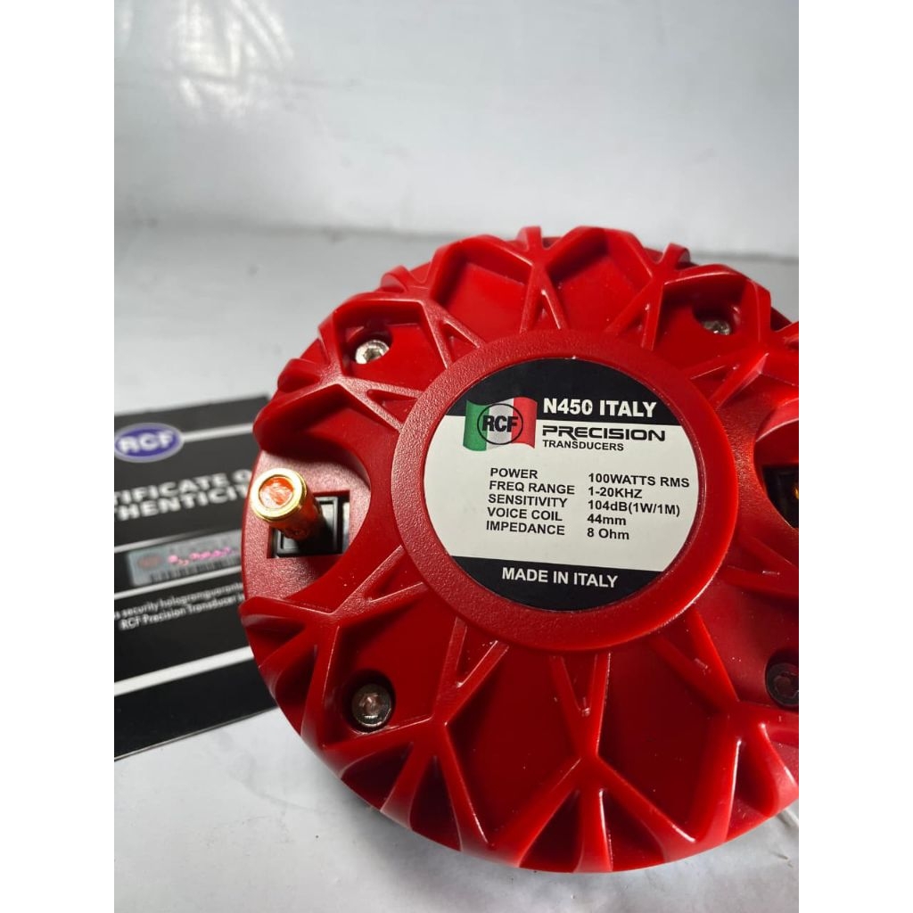 Tweeter RCF N450 ITALY 1000Watt grade A original italy/Tweeter murah Rcf N450 italy