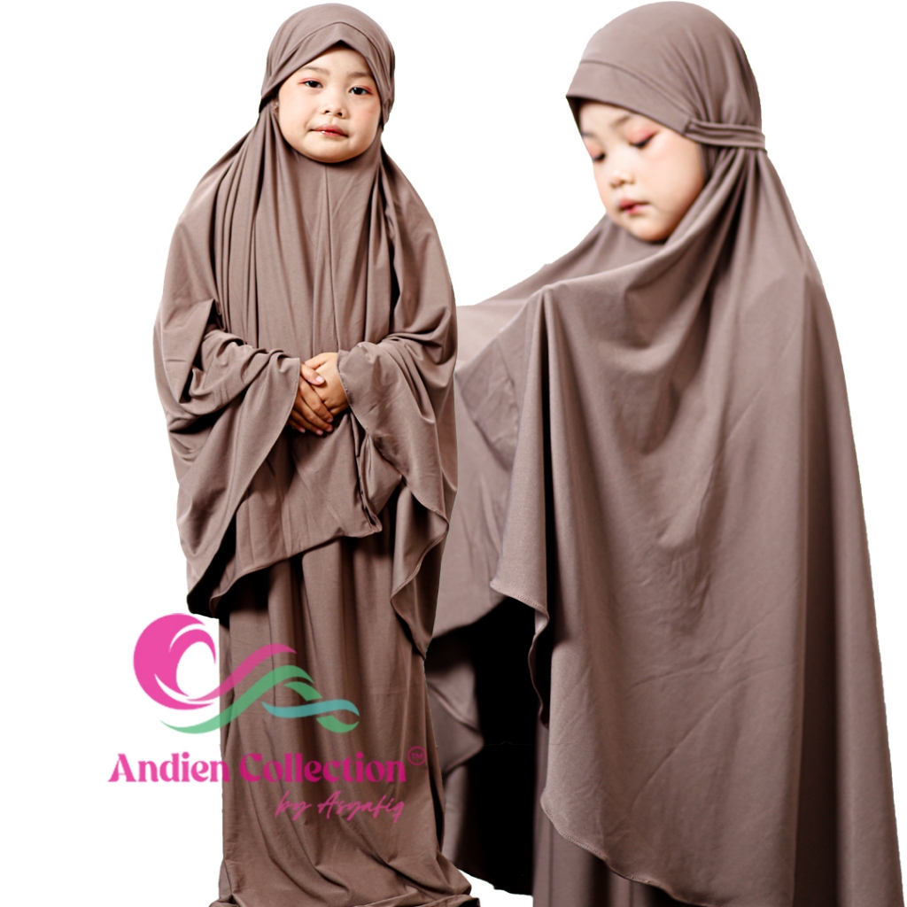 Mukena anak  Size L - XL Bahan Jersey Zoya | Alat Ibadah Mukena