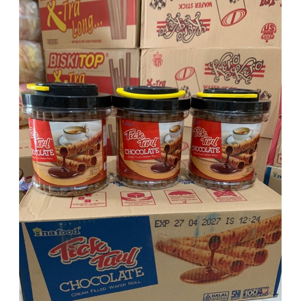 Tic Tuul Cokelat 1 karton isi 6pcs