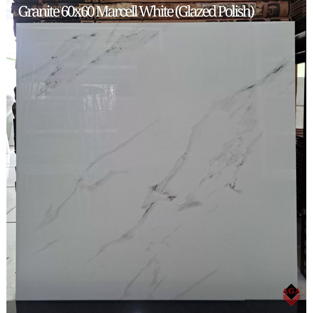 GRANITE 60X60 MARCELL WHITE (GLAZED POLISH)