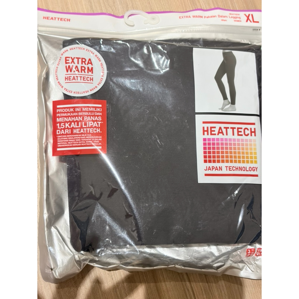 Uniqlo Heattech Extra Warm Legging XL Black Original