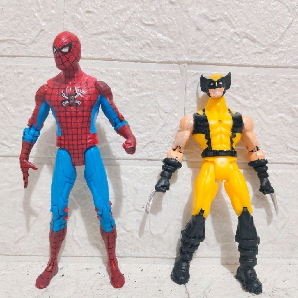 figure wolverine figure spiderman figure marvel wolverine figure classic wolverine yellow suit figur