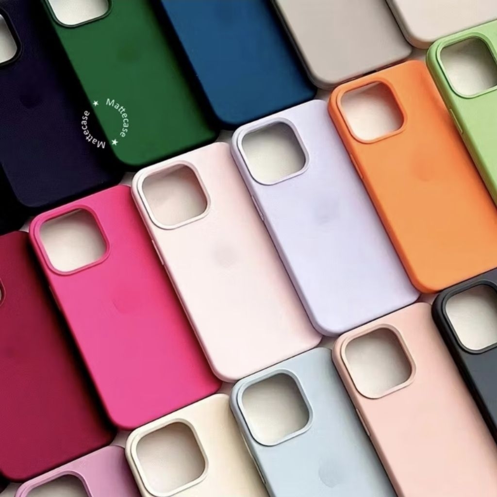 Case Iphone Silicone Anti Noda Beludru Anti Jamur